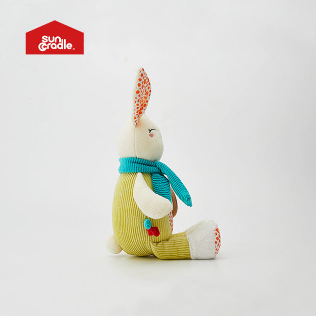 Plush Rabbit Toy for Babies with Multi-functional Design 