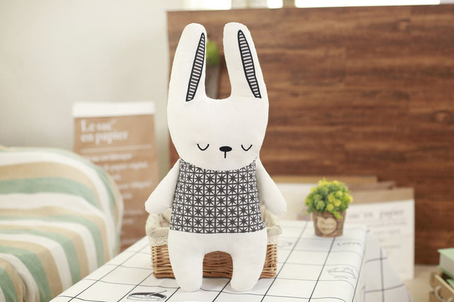 Cute Rabbit Unicorn Bear Plush Baby Comfort Toy 