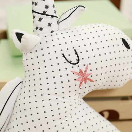 Cute Rabbit Unicorn Bear Plush Baby Comfort Toy 