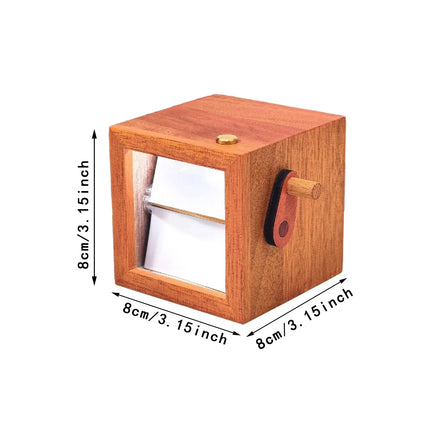 MyGiftHome Photo Flip Book Frame Hand Motion DIY Photo Frame-Orange