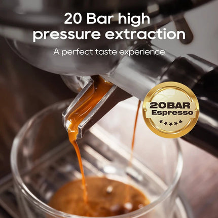 MyGiftHome 20 Bar Semi-Automatic Espresso Machine