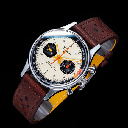 MyGiftHome Men's Mechanical Chronograph Manual Winding Luminous Watch (SUGESS)