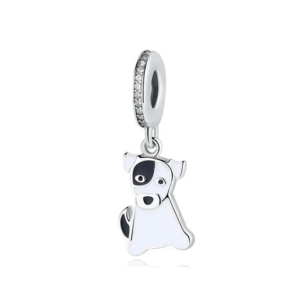 MyGiftHome S925 Silver Pet Charms for DIY Jewelry