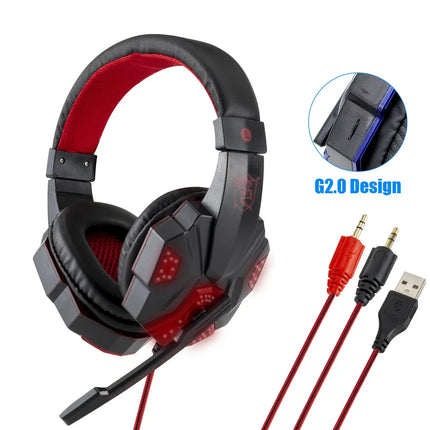 MyGiftHome Wired Stereo Gaming Headset with Microphone