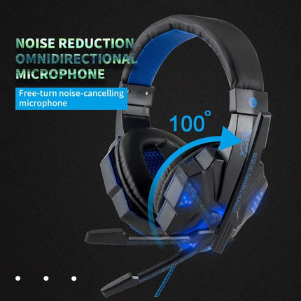 MyGiftHome Wired Stereo Gaming Headset with Microphone