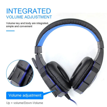 MyGiftHome Wired Stereo Gaming Headset with Microphone