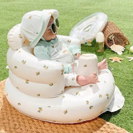 Inflatable Baby Chair for Dining & Bath 