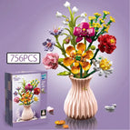 Style 1 with Vase and Box (756PCS)