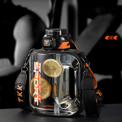 MyGiftHome Large Sport Water Jug with Straw 