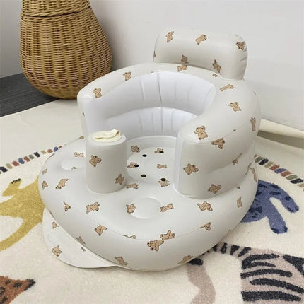Inflatable Baby Chair for Dining & Bath 