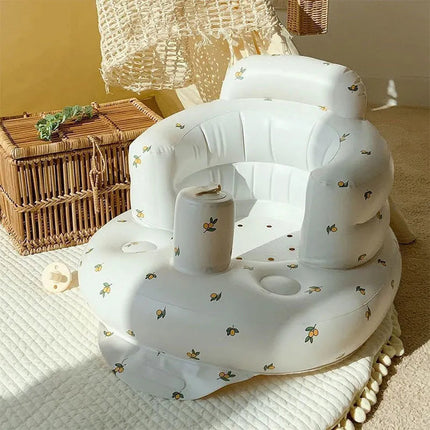 Inflatable Baby Chair for Dining & Bath 