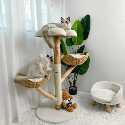 MyGiftHome Multi-Level Cat Tower with Scratching Posts