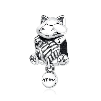 MyGiftHome S925 Silver Pet Charms for DIY Jewelry