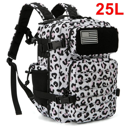 MyGiftHome 25L/45L Military Tactical  Backpack for Outdoors-Leopard 25L
