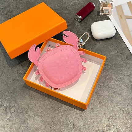 MyGiftHome Crab Coin Purse Earphone Storage Bag-Pink
