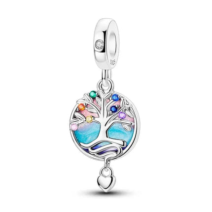 MyGiftHome S925 Silver Bead Charm for DIY Jewelry-Style 9