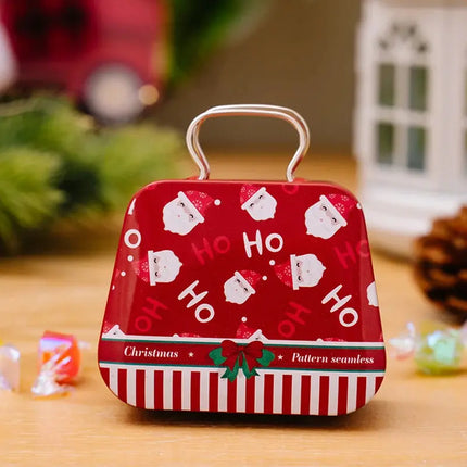 MyGiftHome Christmas Handbag Candy Tin Box-Style 1