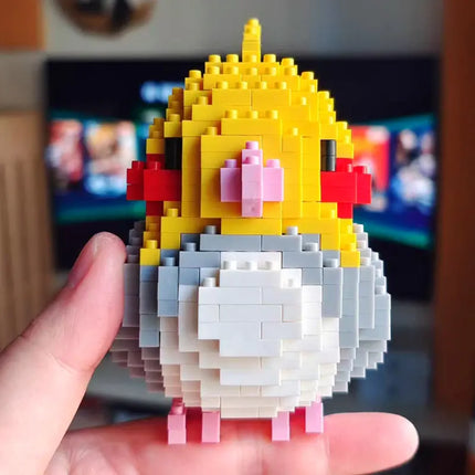 MyGiftHome Parrot Building Blocks 3D Bird Model