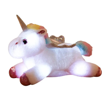 MyGiftHome Light-Up Unicorn Plush Stuffed Animal Toys