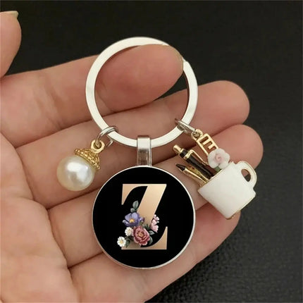 MyGiftHome 26 Letter Keychains Cup Pendants Bag Ornaments-Z