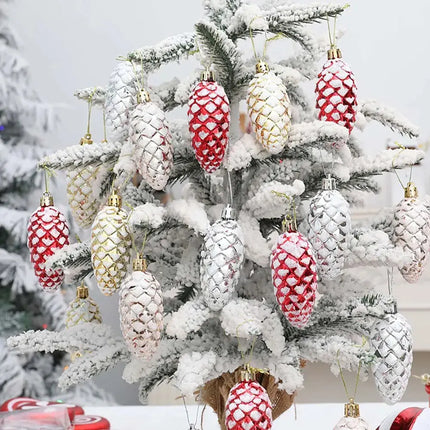MyGiftHome Christmas Tree Ornament Candy Pinecone Candy Cane Lollipop