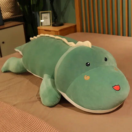 MyGiftHome Dinosaur Plush Toy Pillow Stuffed Animals Doll-Green
