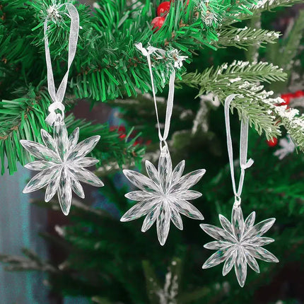 MyGiftHome Crystal Christmas Tree Ornaments Party Hanging Decor