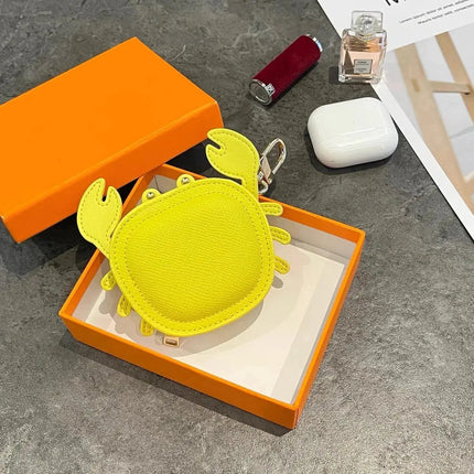 MyGiftHome Crab Coin Purse Earphone Storage Bag-Yellow