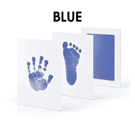 MyGiftHome Baby Hand and Footprint Clean Touch Inkless Pad-Blue