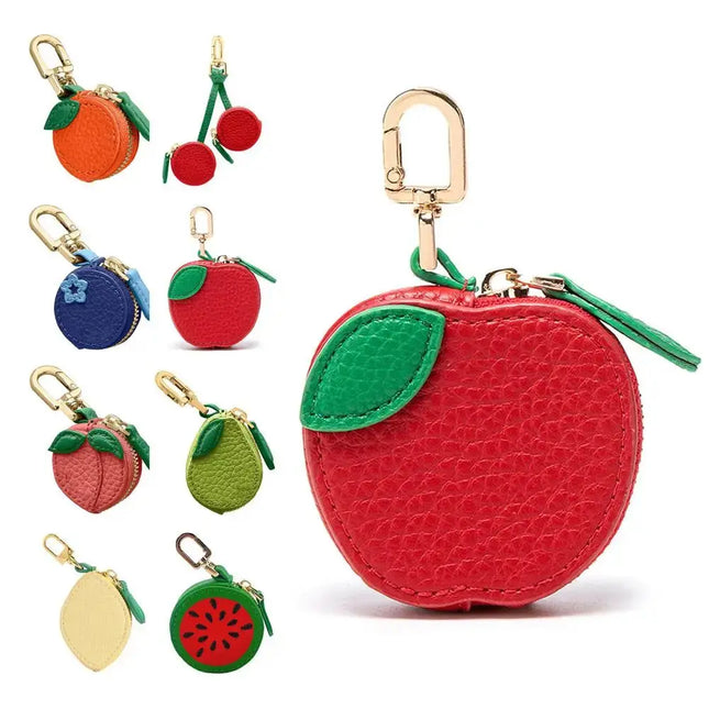 MyGiftHome Fruit Mini Coin Purse Keychain Pendant