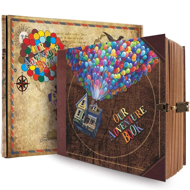 MyGiftHome Our Adventure Book Scrapbook Photo Album 146 Pages