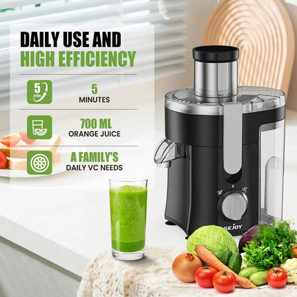MyGiftHome Centrifugal Juicer Machine Fruit Veg Blender