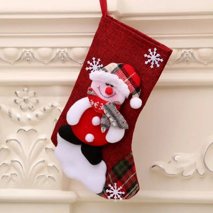MyGiftHome Cartoon Christmas Socks Xmas Hanging Stockings-Style 16