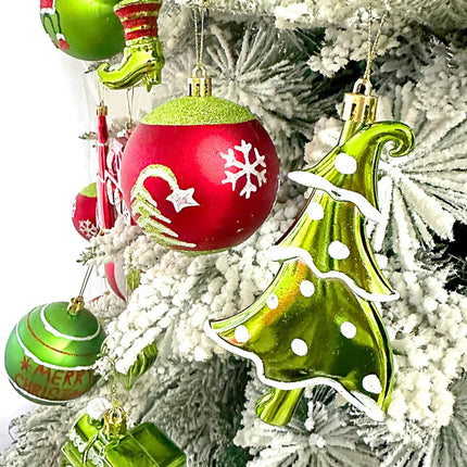 MyGiftHome Grinch Christmas Ball Decorations Xmas Tree Ornaments