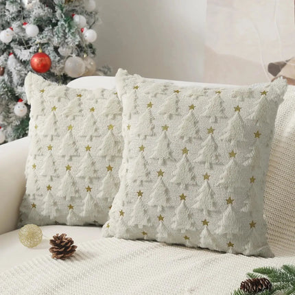 MyGiftHome Christmas Tree Cushion Cover