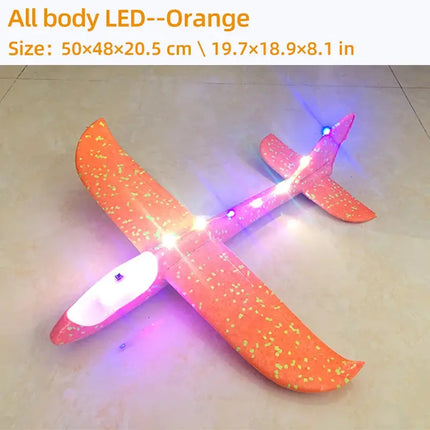 MyGiftHome Throwing Foam Airplane Toy 2 Flight Mode Glider MyGiftHome