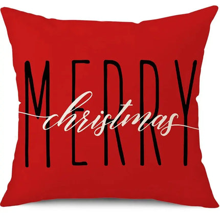 MyGiftHome Christmas Sofa Cushion Cover Pillowcase