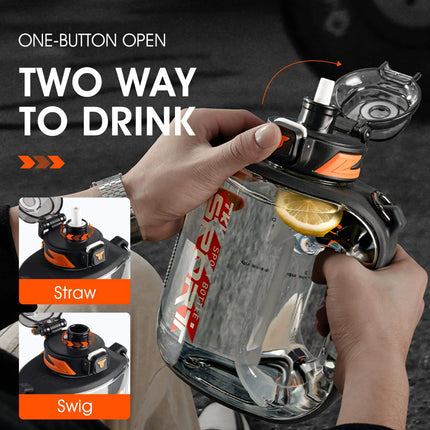 MyGiftHome Large Sport Water Jug with Straw