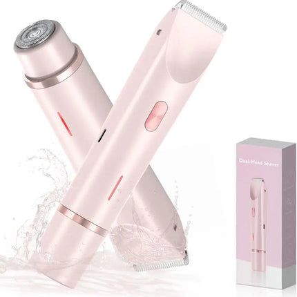 MyGiftHome 2 in 1 Dual-Head Women Electric Shaver