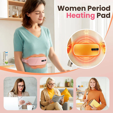 MyGiftHome Portable Heating Pad for Period Cramps Relief