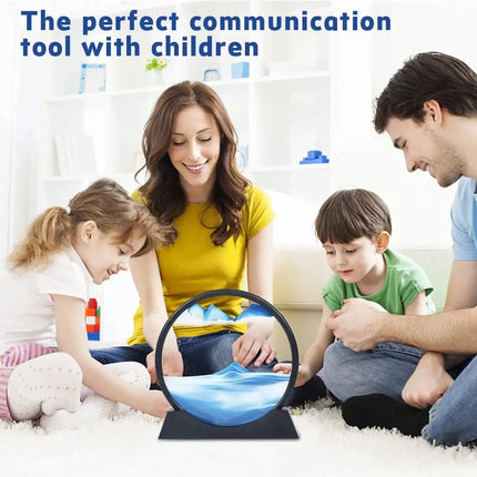 MyGiftHome Moving Sand Art 3D Sandscape Hourglass MyGiftHome