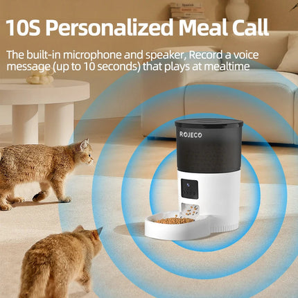 MyGiftHome 3L Automatic Pet Feeder with Camera