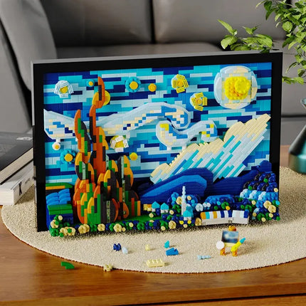 MyGiftHome 1731PCS Starry Night Building Blocks