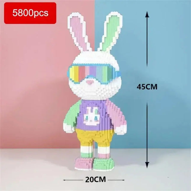 MyGiftHome 5800PCS Rabbit Micro Building Blocks Set-Style A