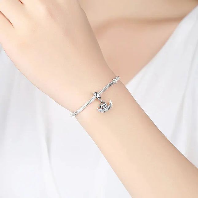 MyGiftHome S925 Silver Charms for Bracelet Necklace DIY Jewelry