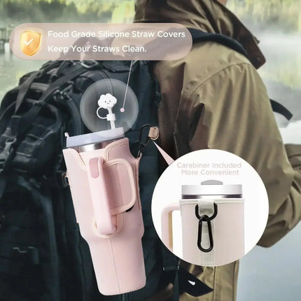 MyGiftHome Water Bottle Carrier Bag for 40oz Stanley Tumbler