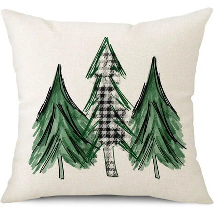 MyGiftHome Christmas Sofa Cushion Cover Pillowcase