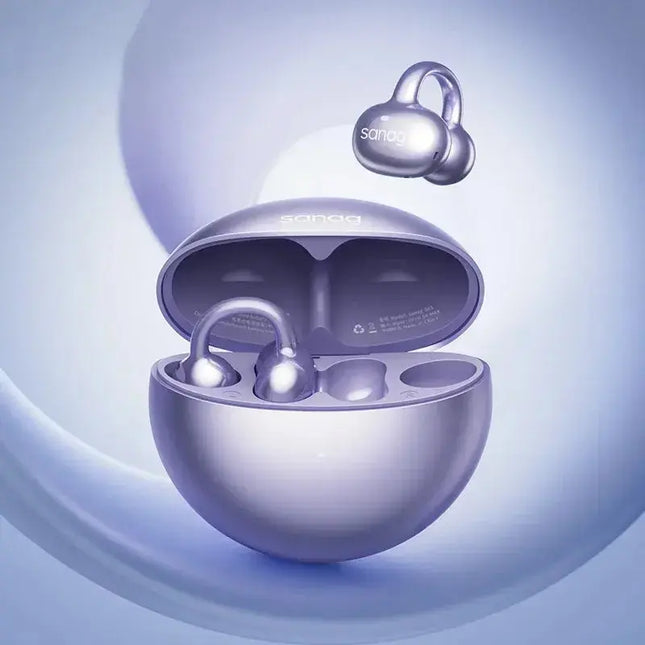 MyGiftHome Open Ear Free Clip-On Headphones Earbuds with Jewelry Design MyGiftHome