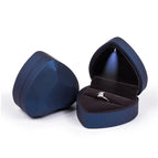 Heart Ring Box (Blue)
