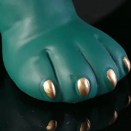 MyGiftHome Resin Bulldog Tray Statue Candy Dish Key Holder